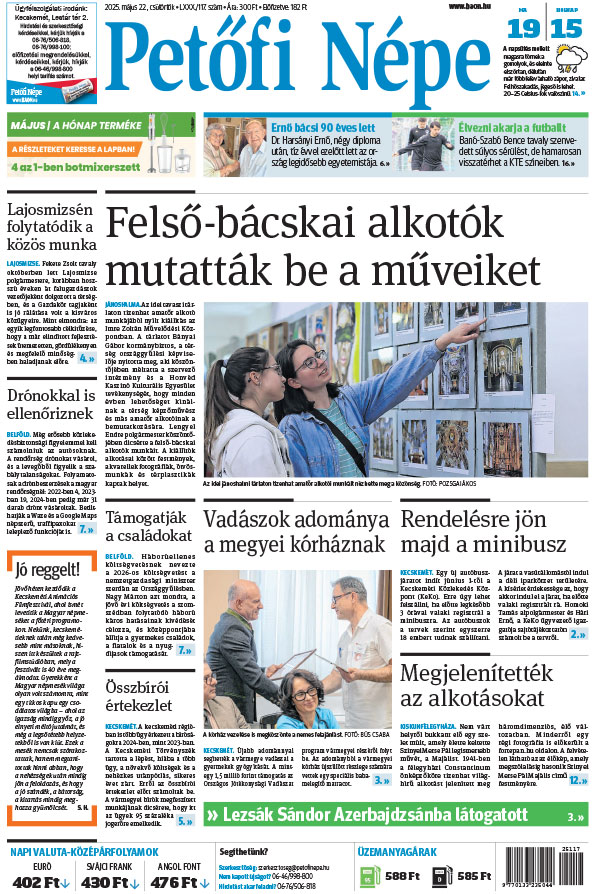 Lapszám: 2025.05.22.