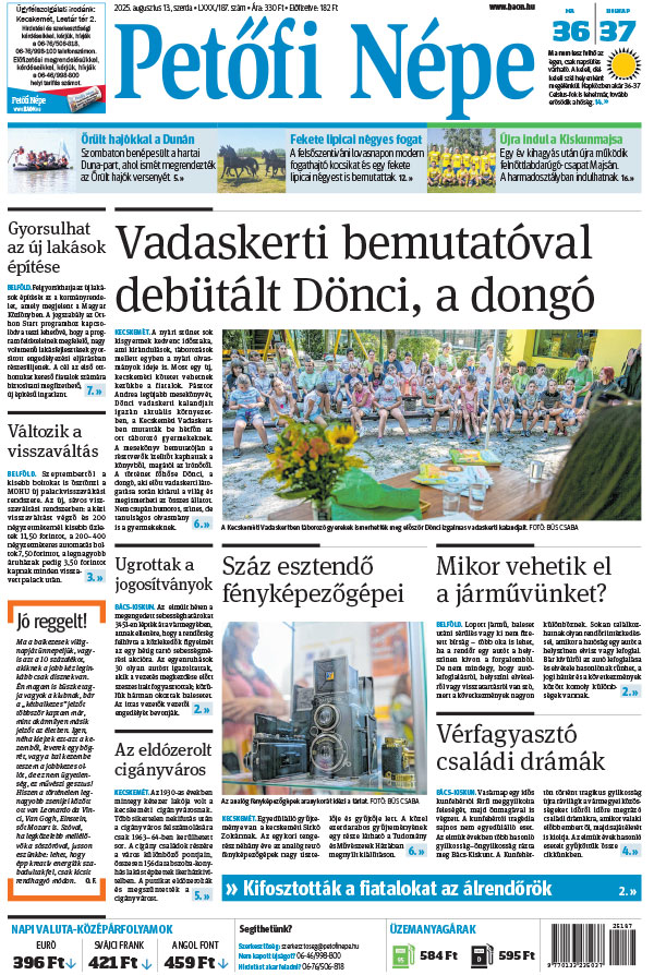 Lapszám: 2025.08.13.