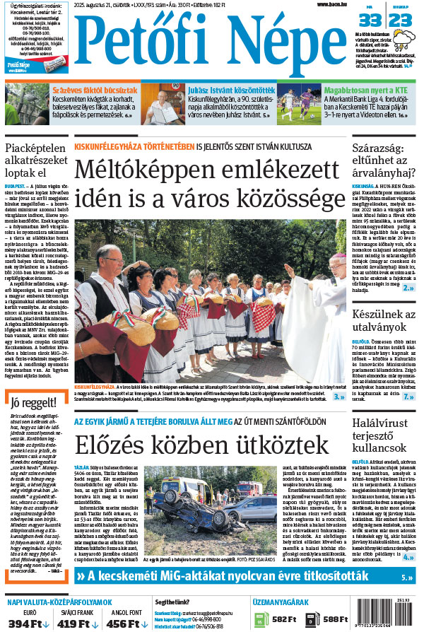 Lapszám: 2025.08.21.