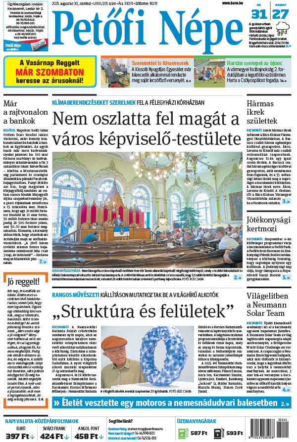 Lapszám: 2025.08.30.