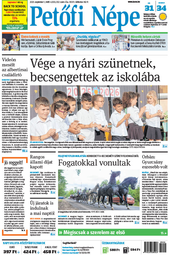 Lapszám: 2025.09.01.