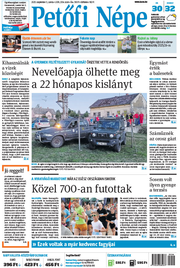 Lapszám: 2025.09.03.