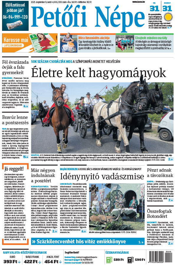 Lapszám: 2025.09.09.