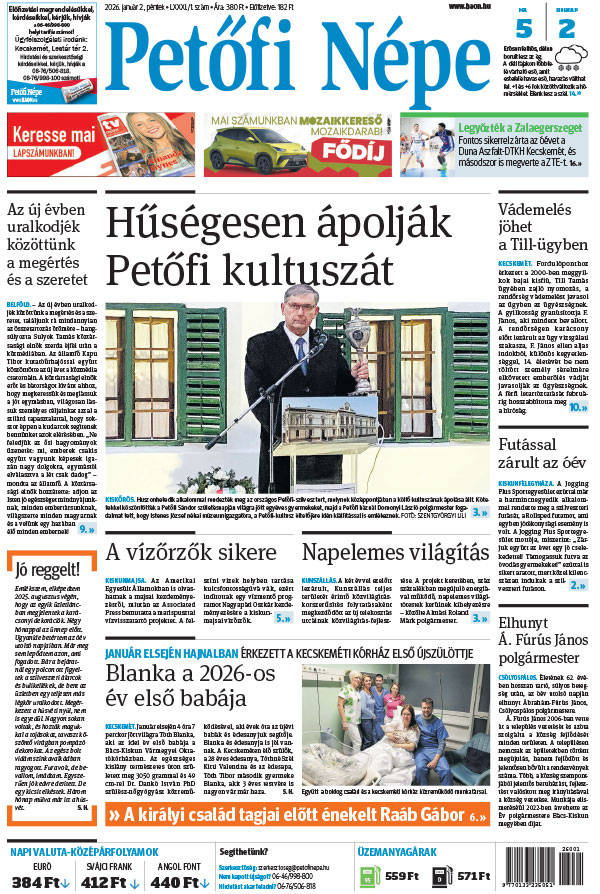 Lapszám: 2026. 01. 02.