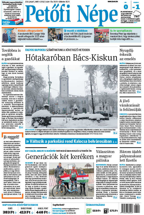 Lapszám: 2026. 01. 05.