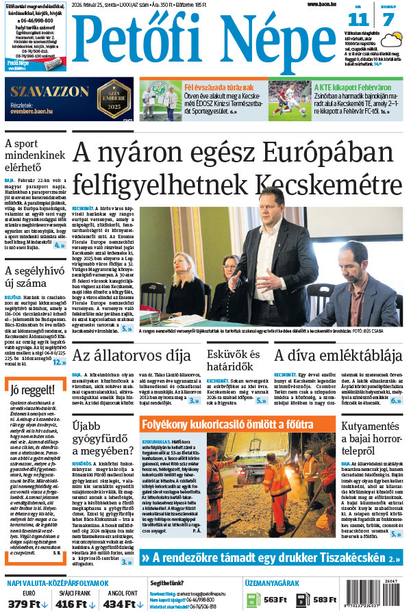 Lapszám: 2026. 02. 25.