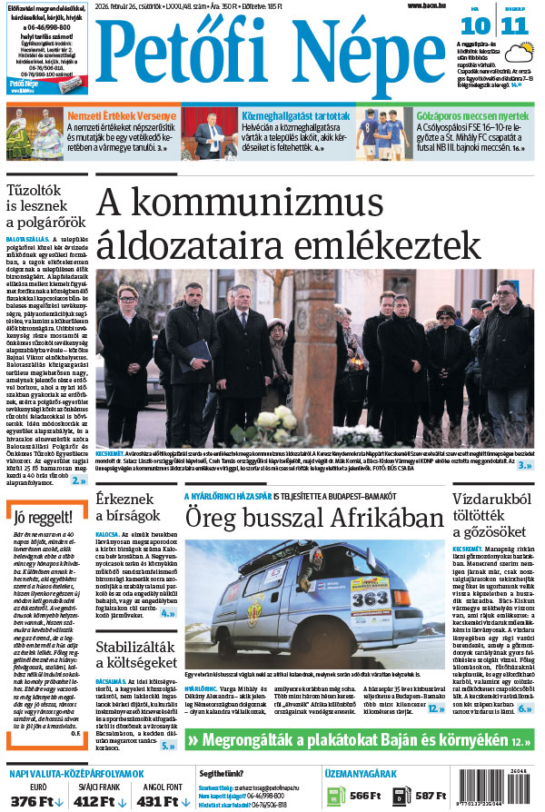 Lapszám: 2026. 02. 26.