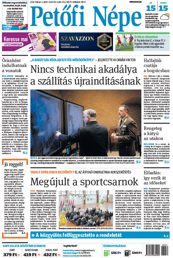 Lapszám: 2026. 03. 03.