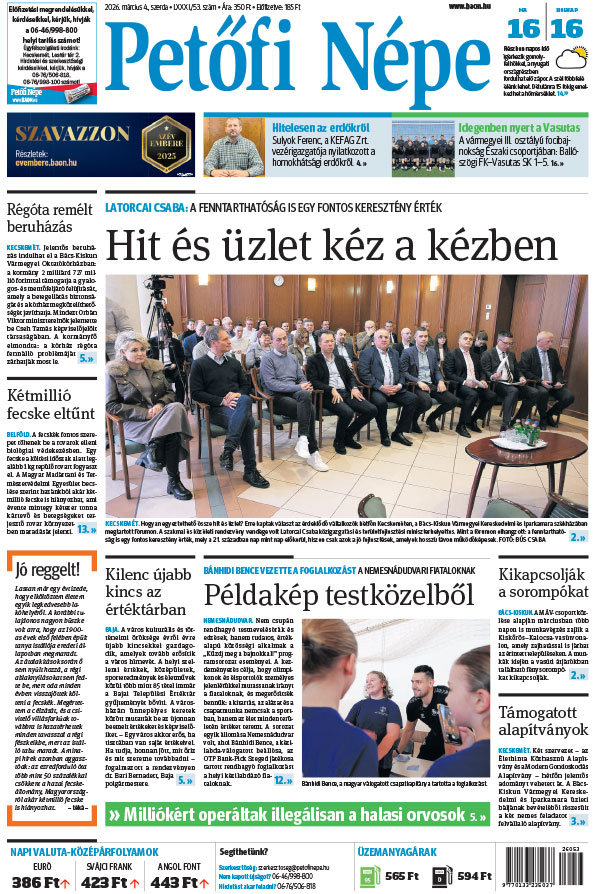 Lapszám: 2026. 03. 04.