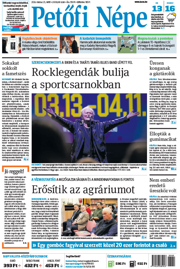 Lapszám: 2026. 03. 23.