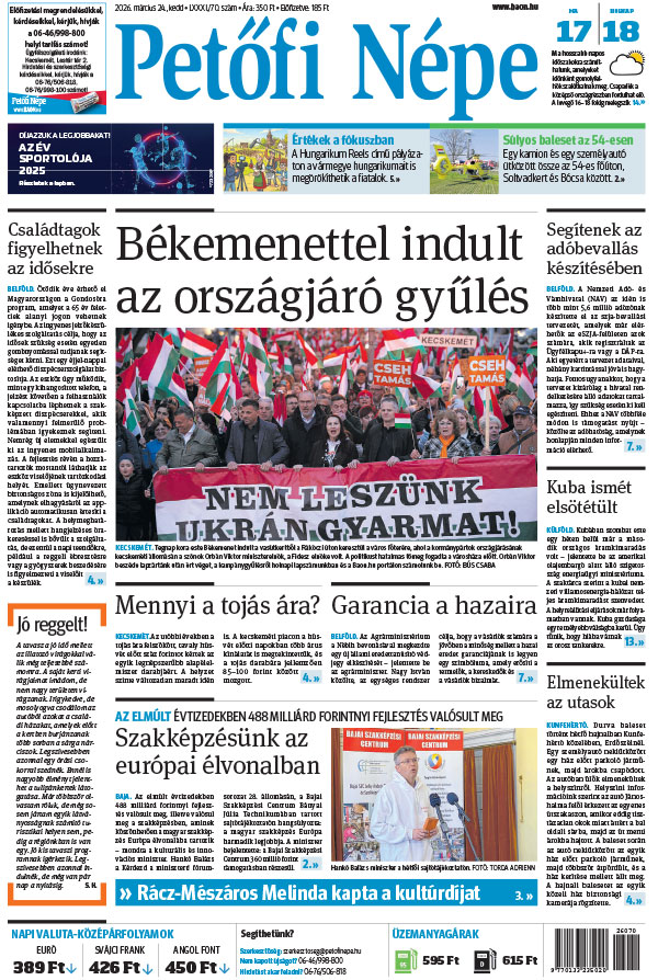 Lapszám: 2026. 03. 24.