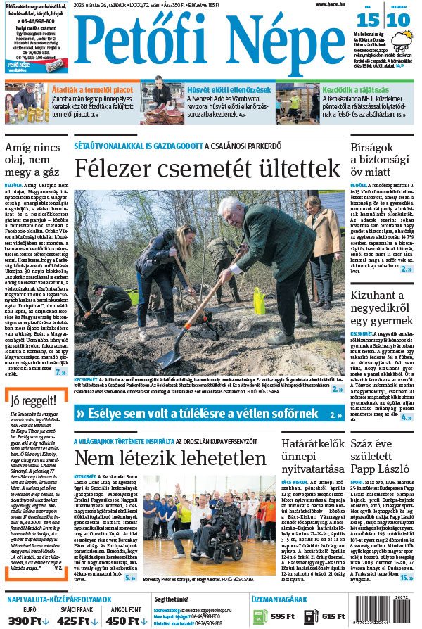 Lapszám: 2026. 03. 26.