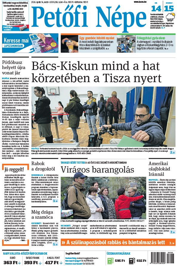 Lapszám: 2026. 04. 14.