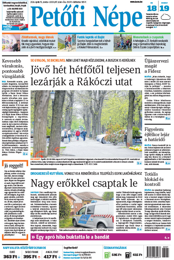 Lapszám: 2026. 04. 15.
