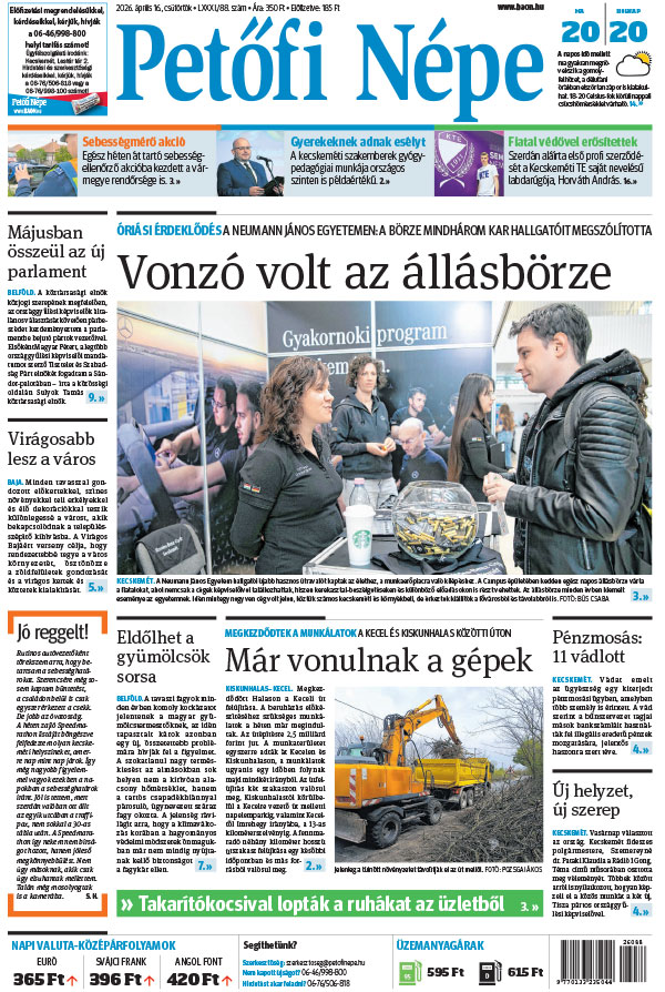 Lapszám: 2026. 04. 16.