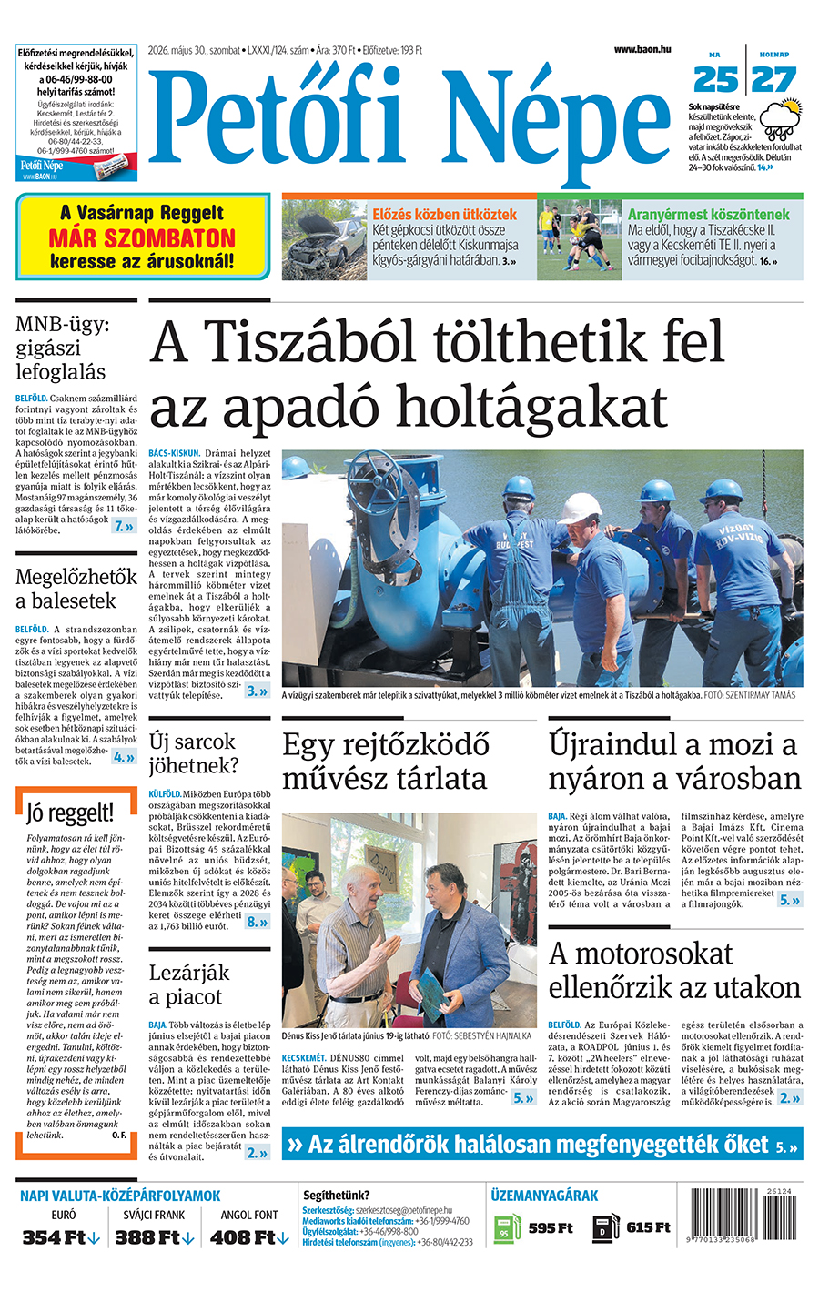 Lapszám: 2026.05.30. + melléklet