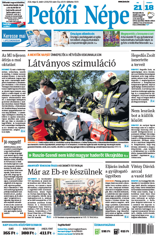Lapszám: 2026. 05. 12.