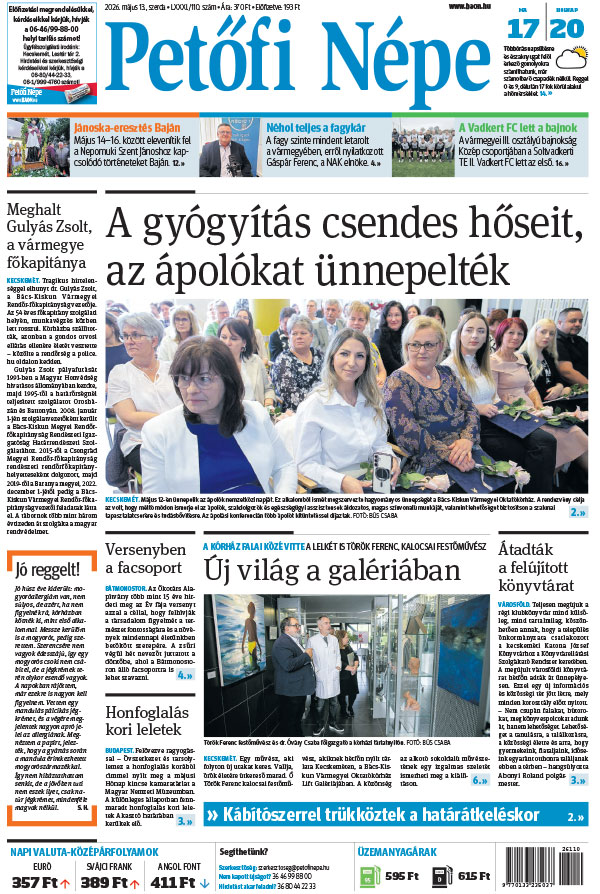 Lapszám: 2026. 05. 13.
