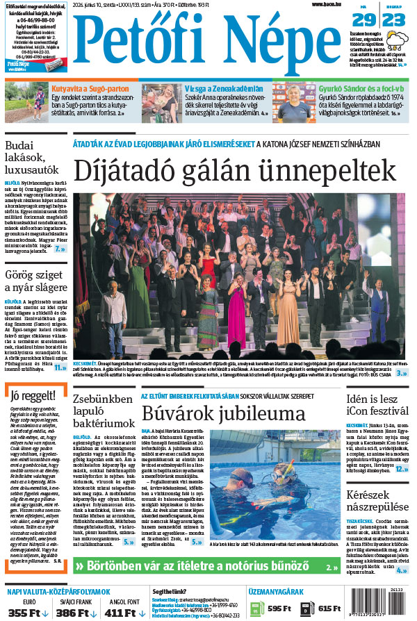 Lapszám: 2026. 06. 10.